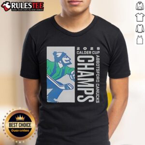 Official Abbotsford Canucks Calder Cup Victory Green T-Shirt