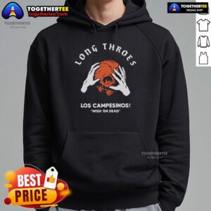 Alternative view of Top Long Those Los Campesinos Wish Em Dead T-Shirt