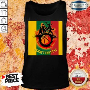 Alternative view of Juneteenth Basketball Team Shirt