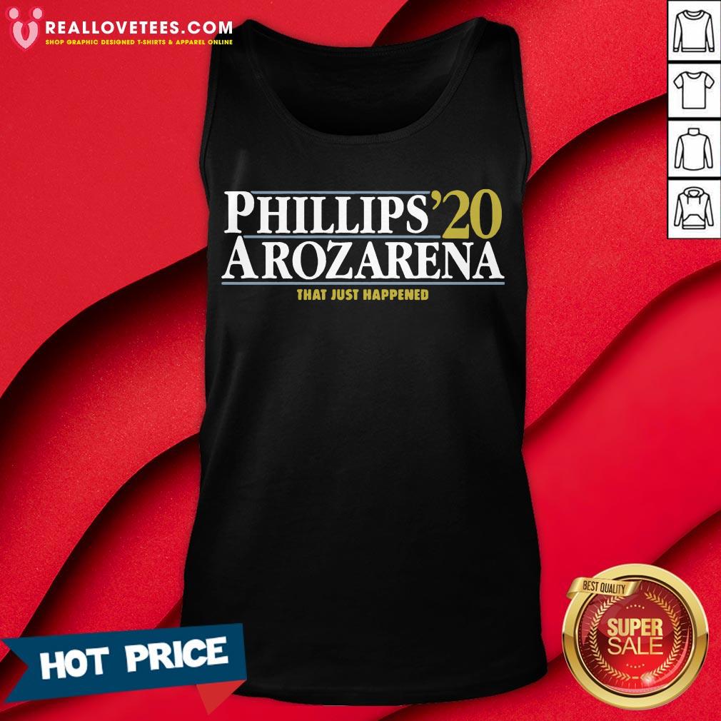 Perfect Phillips Arozarena 2020 That Just Happened Shirt - Image 2