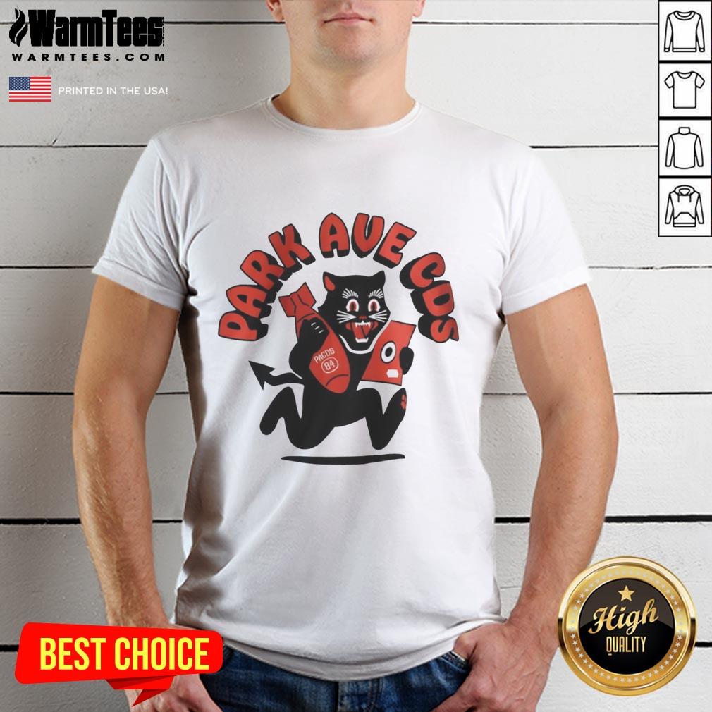 Premium Black Cat Park Ave Cos T-Shirt
