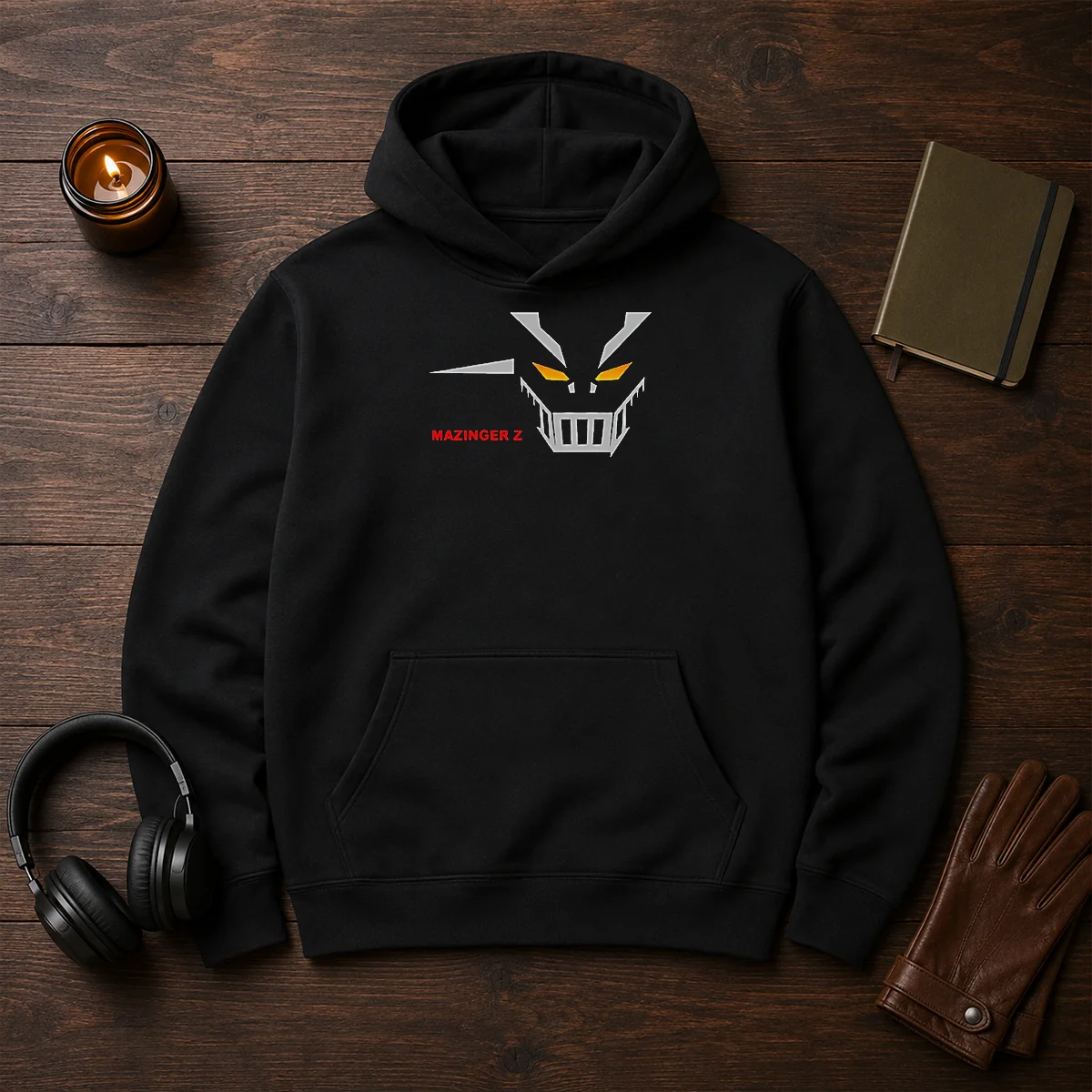 Awesome Mazinger Z Robot Face Logo Shirt - Image 5