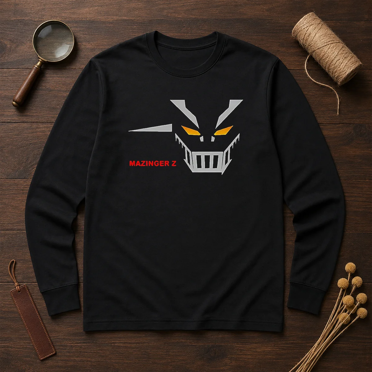 Awesome Mazinger Z Robot Face Logo Shirt - Image 6