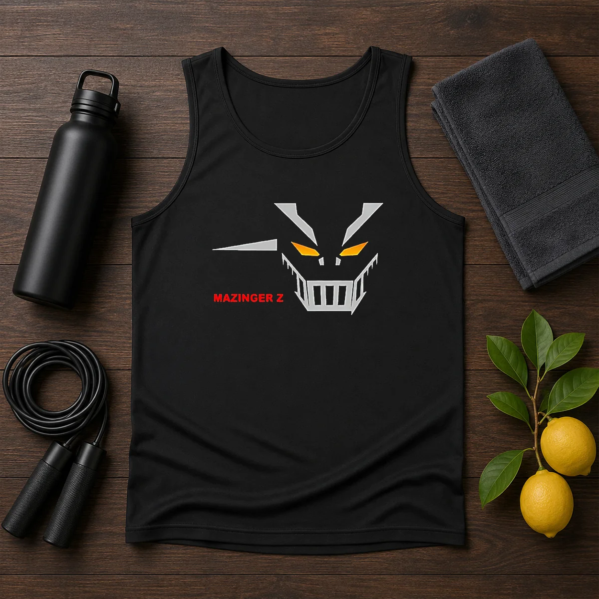 Awesome Mazinger Z Robot Face Logo Shirt - Image 3