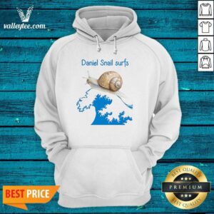Alternative view of Happy Daniel Snail Surfs Cute Snail Surfer Dude Shirt