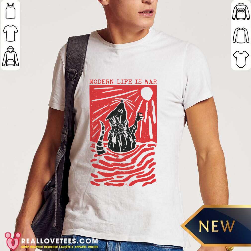 Rat Modern Life Is War T-shirt