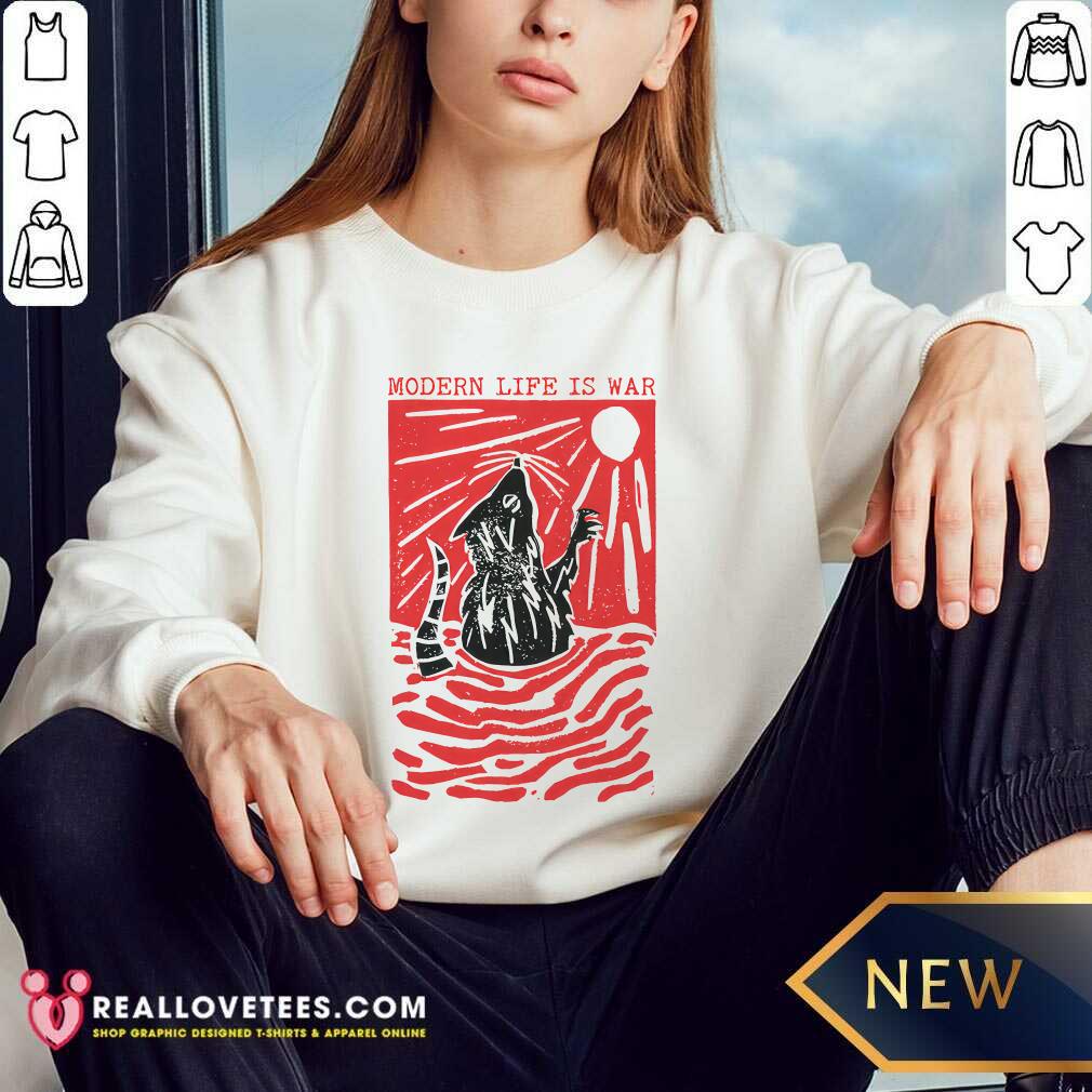 Rat Modern Life Is War T-shirt - Image 4