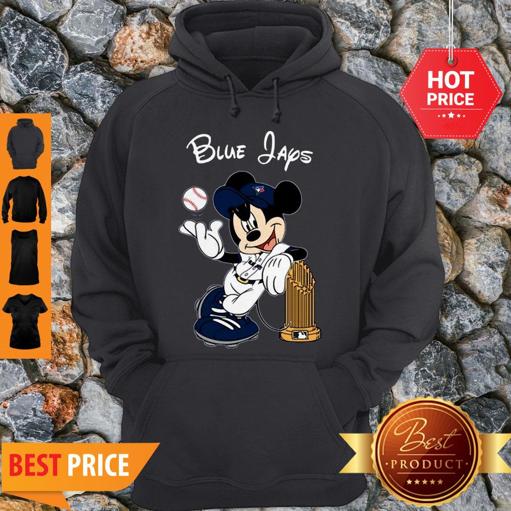 Official Toronto Blue Jays Mickey Taking The Trophy MLB 2018 Shirt - Image 3