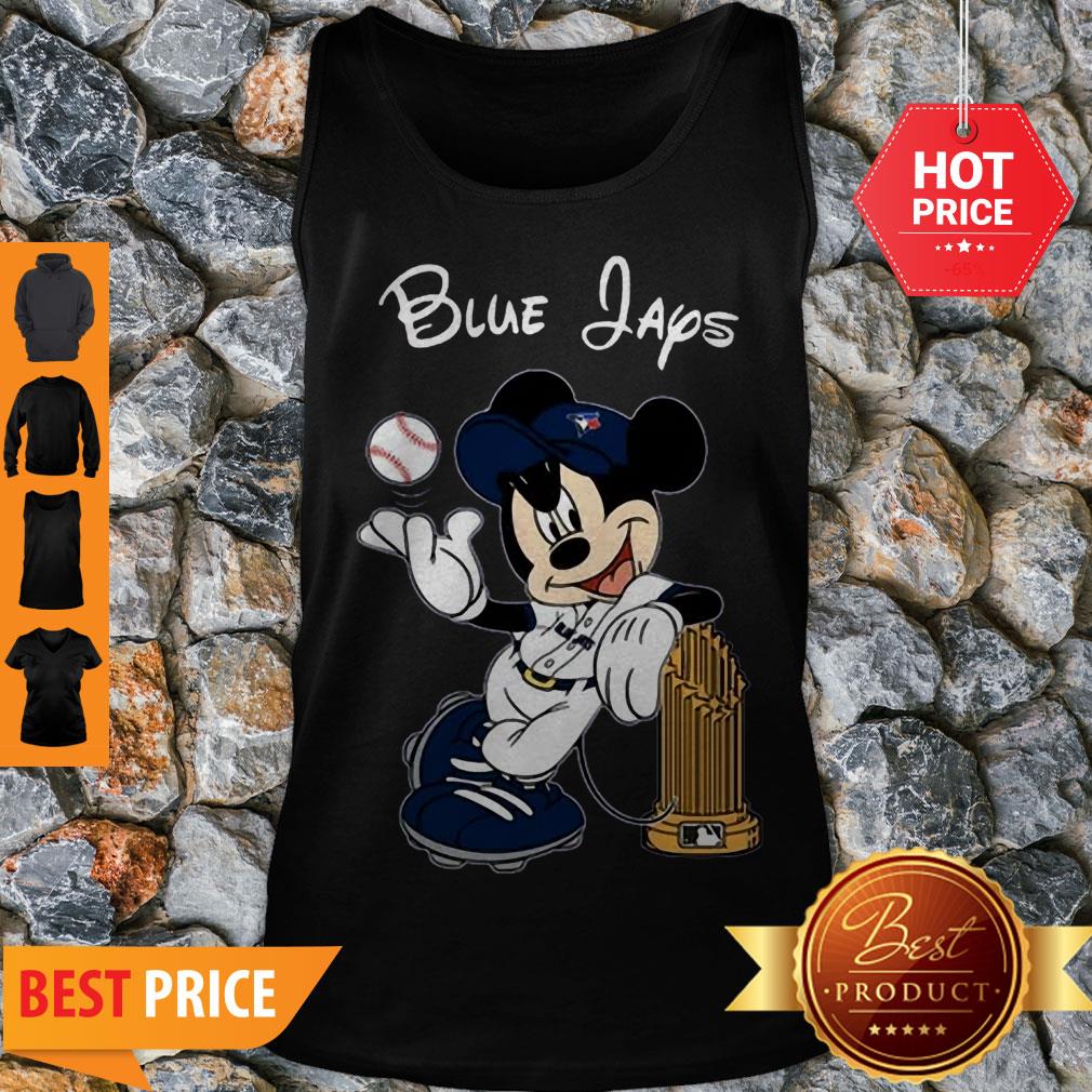 Official Toronto Blue Jays Mickey Taking The Trophy MLB 2018 Shirt - Image 4