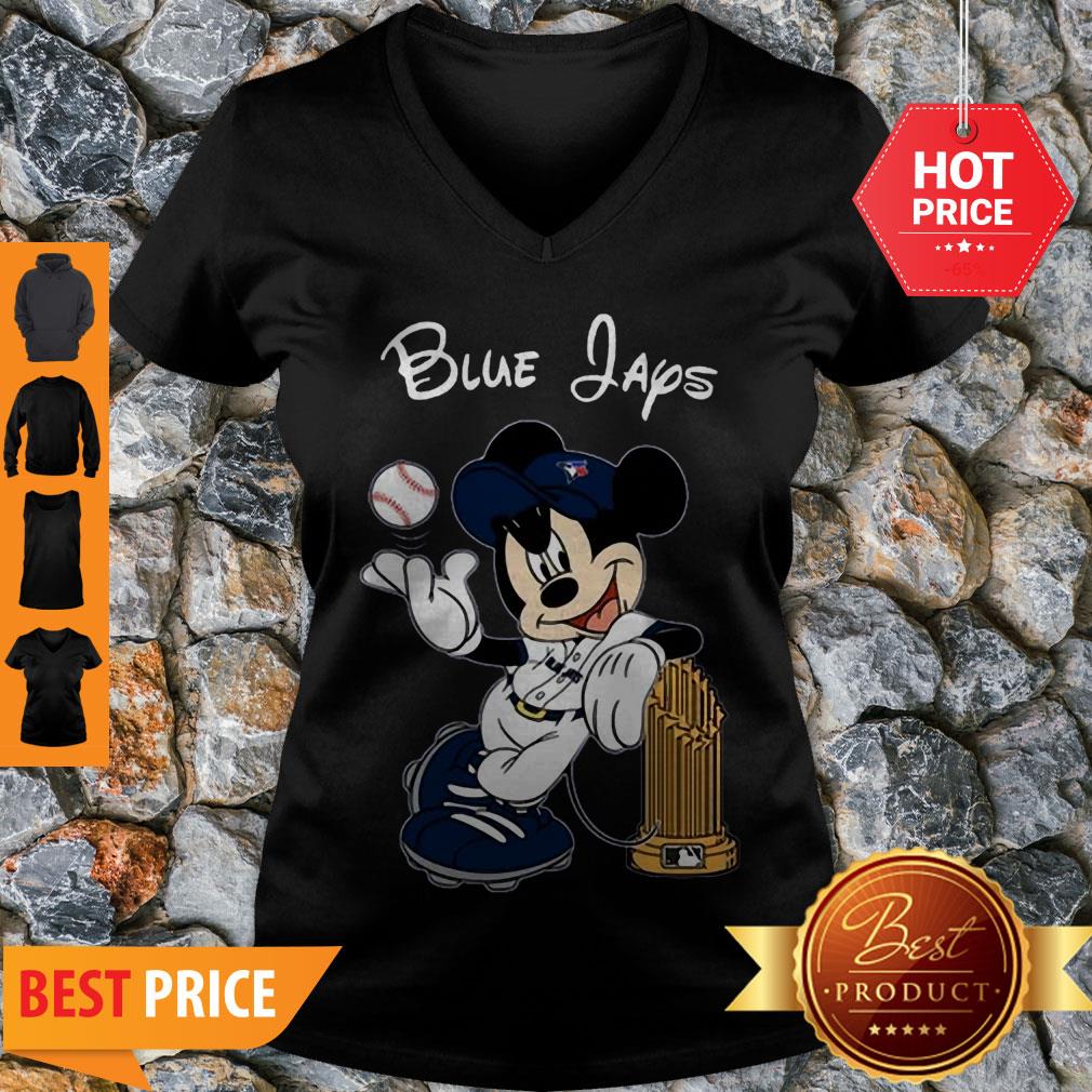 Official Toronto Blue Jays Mickey Taking The Trophy MLB 2018 Shirt - Image 5
