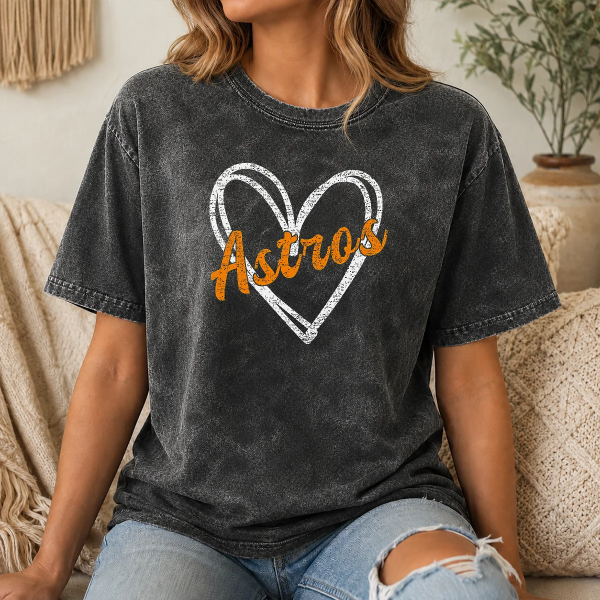Pretty Heartfelt Astros Fan Shirt - Image 8