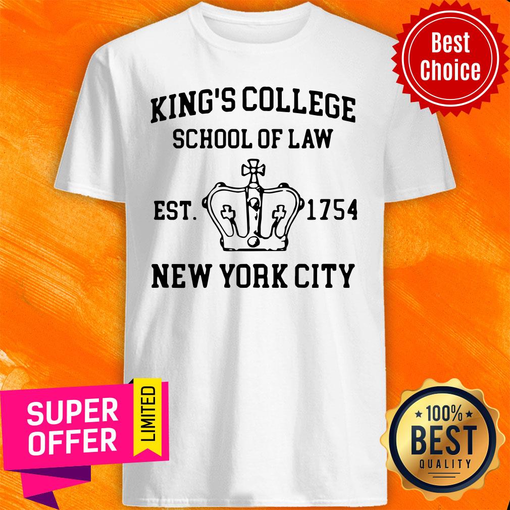 Alexander Hamilton King’s College School Of Law Est 1954 New York City Shirt