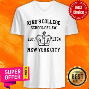 Alternative view of Alexander Hamilton King’s College School Of Law Est 1954 New York City Shirt