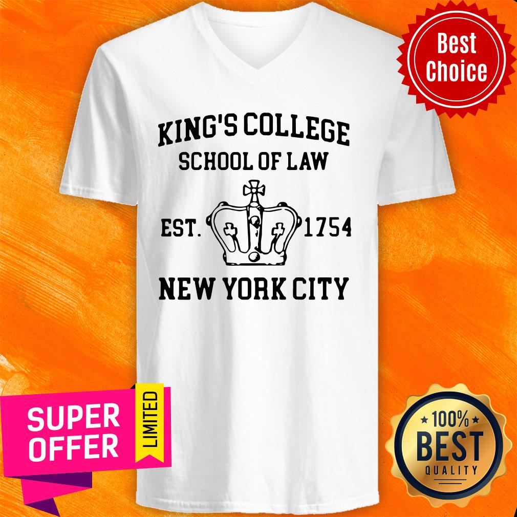 Alexander Hamilton King’s College School Of Law Est 1954 New York City Shirt - Image 2