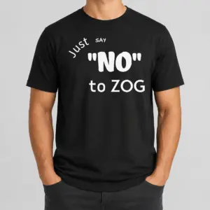 Awesome Randy Weaver Just Say No To Zog Shirt