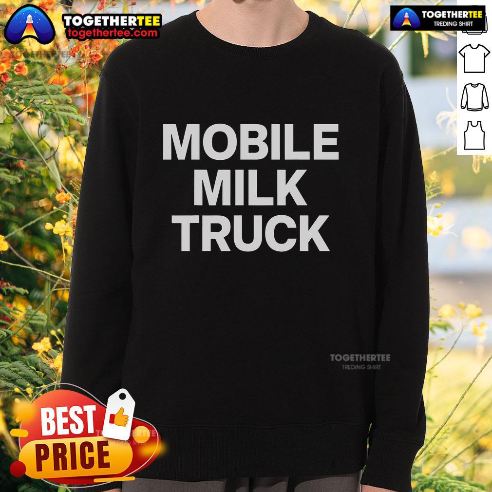 Top Mobile Milk Truck T-Shirt - Image 5
