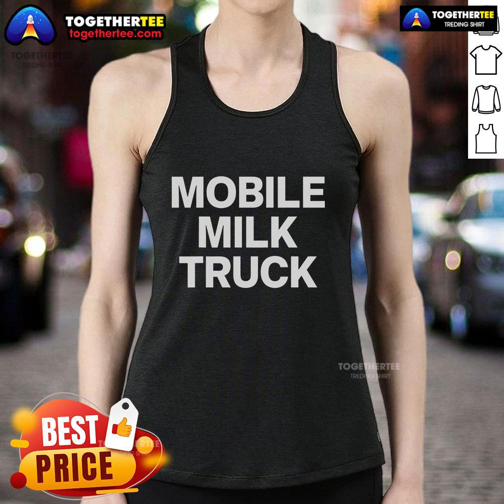 Top Mobile Milk Truck T-Shirt - Image 4