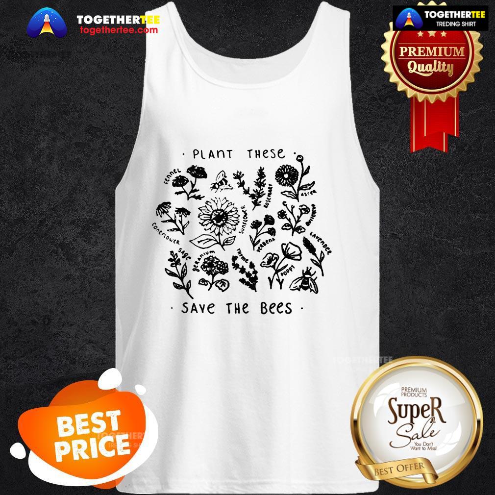 Official Save Lands Plant These Save The Bees Shirt - Image 3