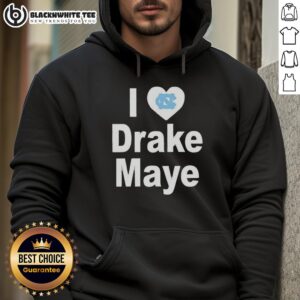 Alternative view of Top Unc Tar Heels I Love Drake Maye T-Shirt