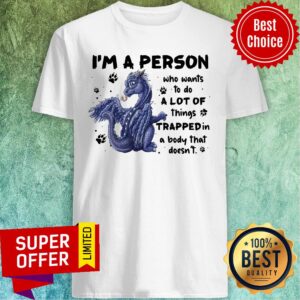 Dragon Trapped In A Body Dragon Lovers Shirt
