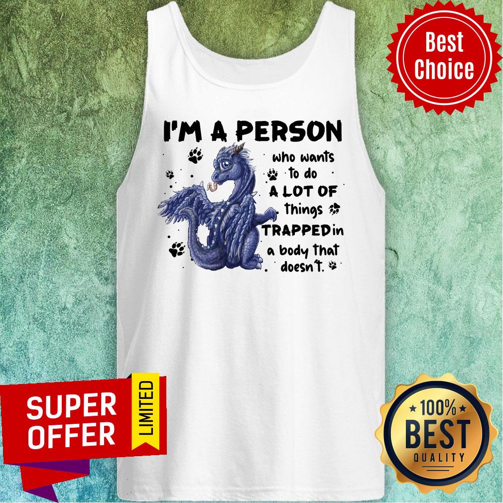 Dragon Trapped In A Body Dragon Lovers Shirt - Image 4