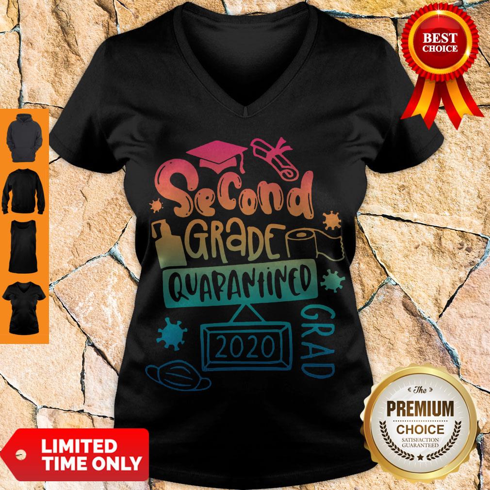 Perfect Second Grade Grad Quarantined 2020 Shirt - Image 2