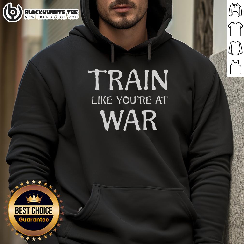Awesome Train Like You're At War T-Shirt - Image 2