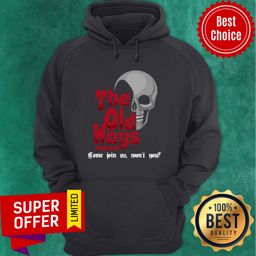 Awesome Skull The Old Ways Podcast Shirt - Image 3