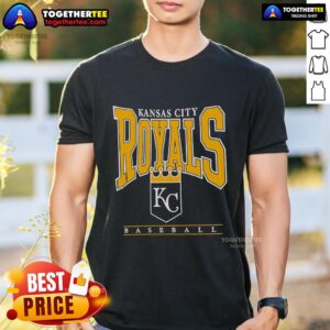 Official Kansas City Royals Baseball Logo Graphic 2025 T-Shirt