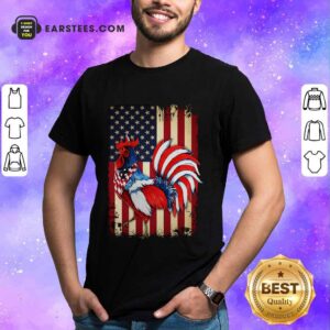Premium Chicken Flag American Shirt