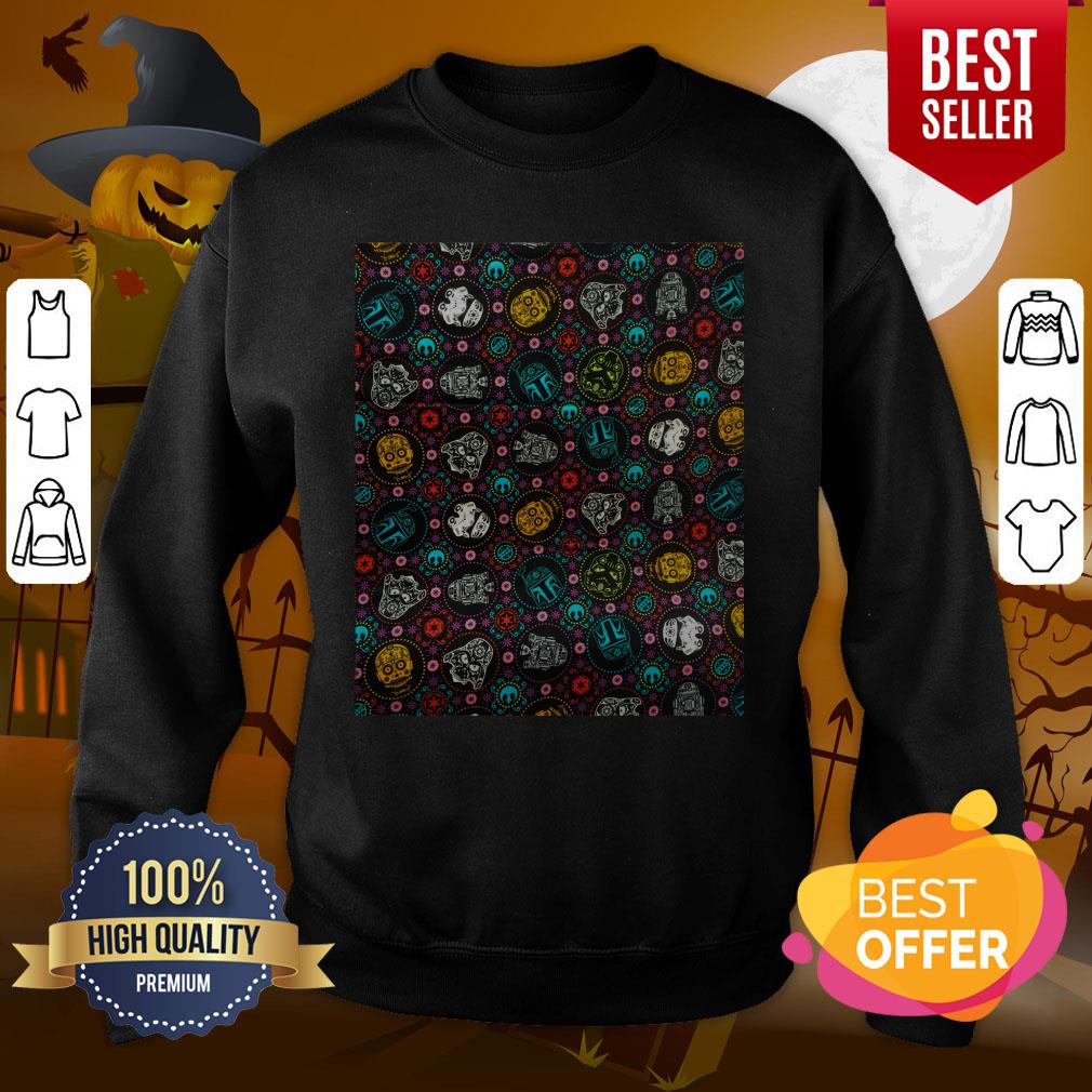 Sugar Skull Shirt Sugar Skulls Merch Day Of The Dead Shirt - Image 3
