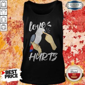 Alternative view of Good Love Hurts Parrot Shirt
