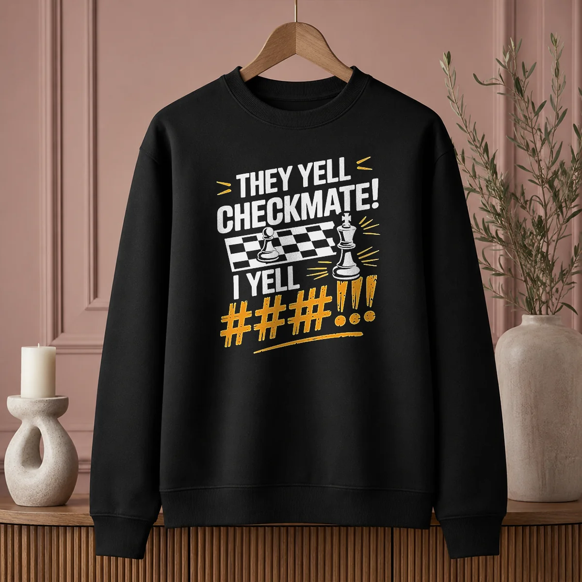 Pretty Chess Pawn King Checkmate Quote Shirt - Image 7