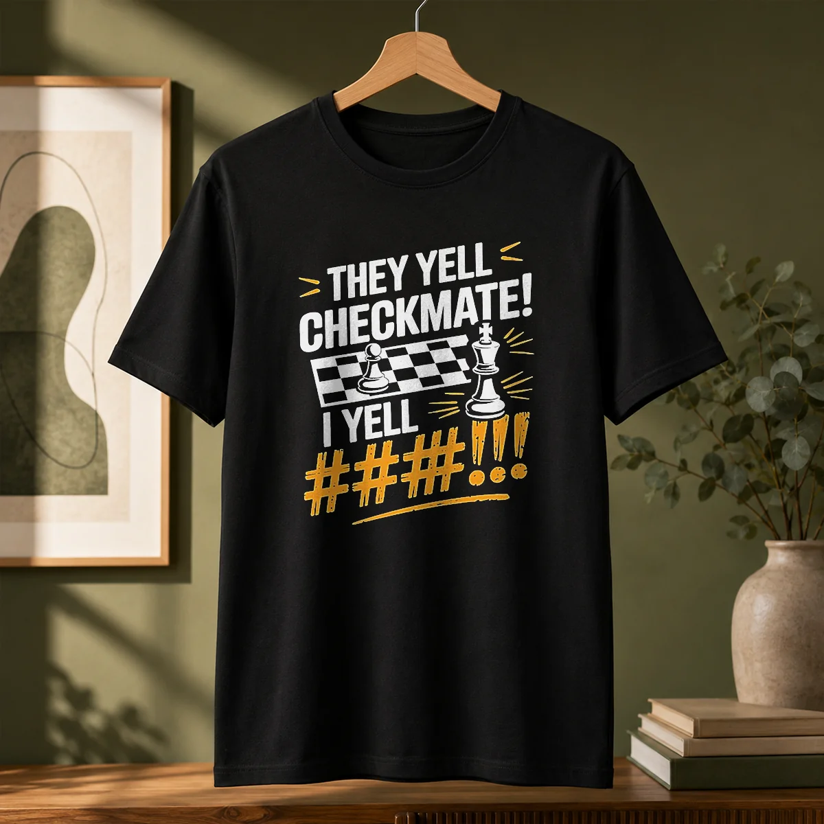 Pretty Chess Pawn King Checkmate Quote Shirt