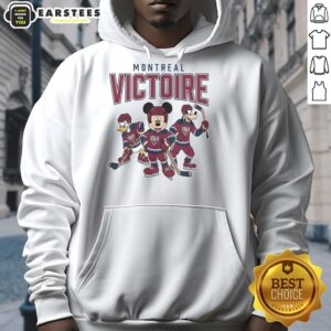 Alternative view of Pretty Montreal Victoire Disney Team Ice Hockey T-Shirt