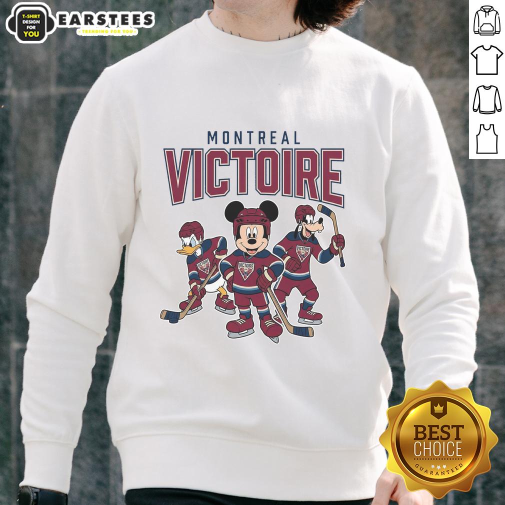 Pretty Montreal Victoire Disney Team Ice Hockey T-Shirt - Image 5
