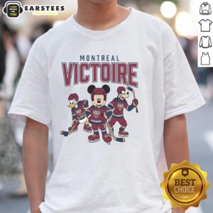 Pretty Montreal Victoire Disney Team Ice Hockey T-Shirt