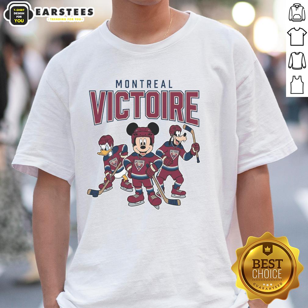 Pretty Montreal Victoire Disney Team Ice Hockey T-Shirt