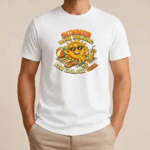 Awesome Pretty Summer Bank Holiday Vintage Chill Sun Shirt