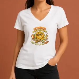 Alternative view of Awesome Pretty Summer Bank Holiday Vintage Chill Sun Shirt
