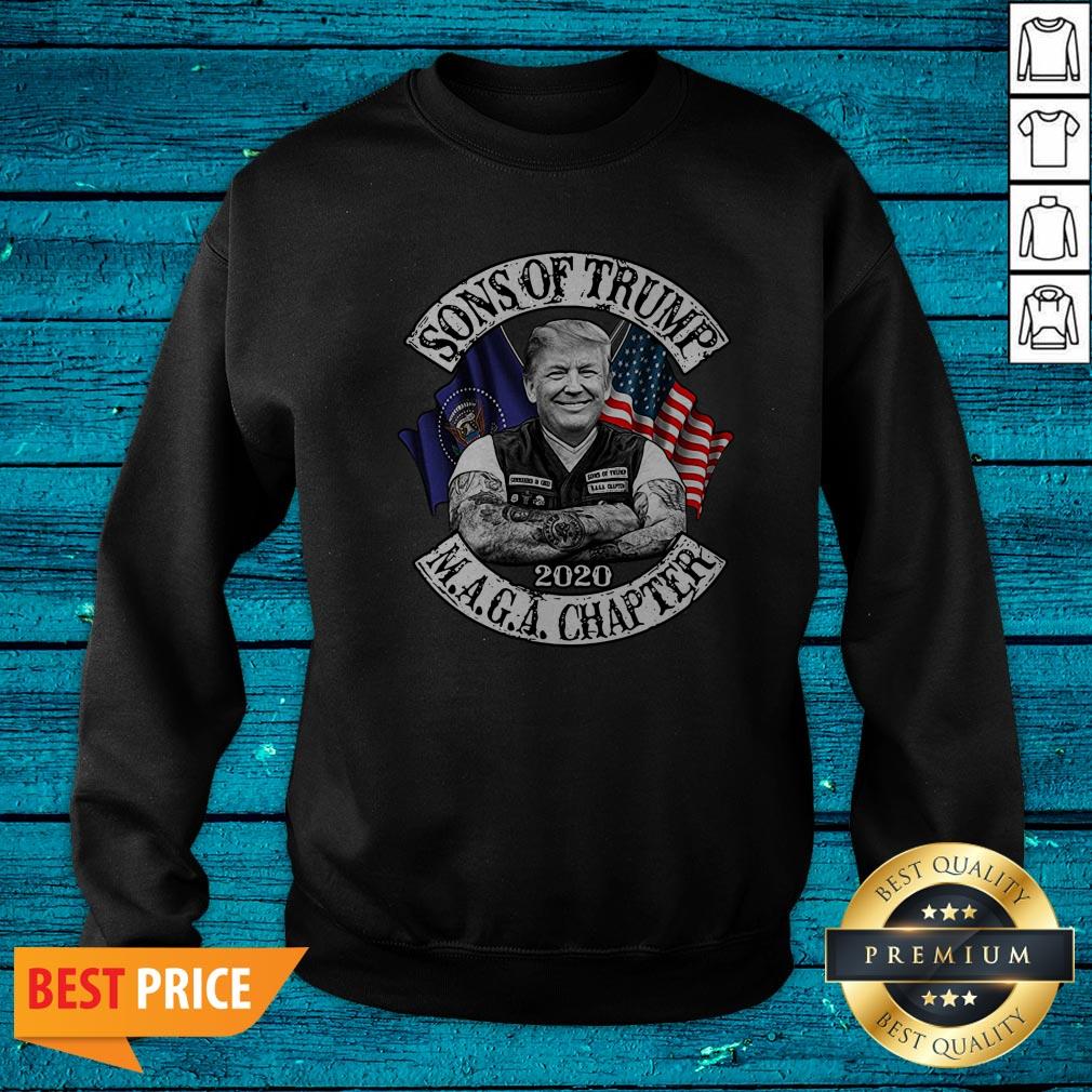 Nice Sons Of Trump Maga Chapter 2020 Shirt - Image 2