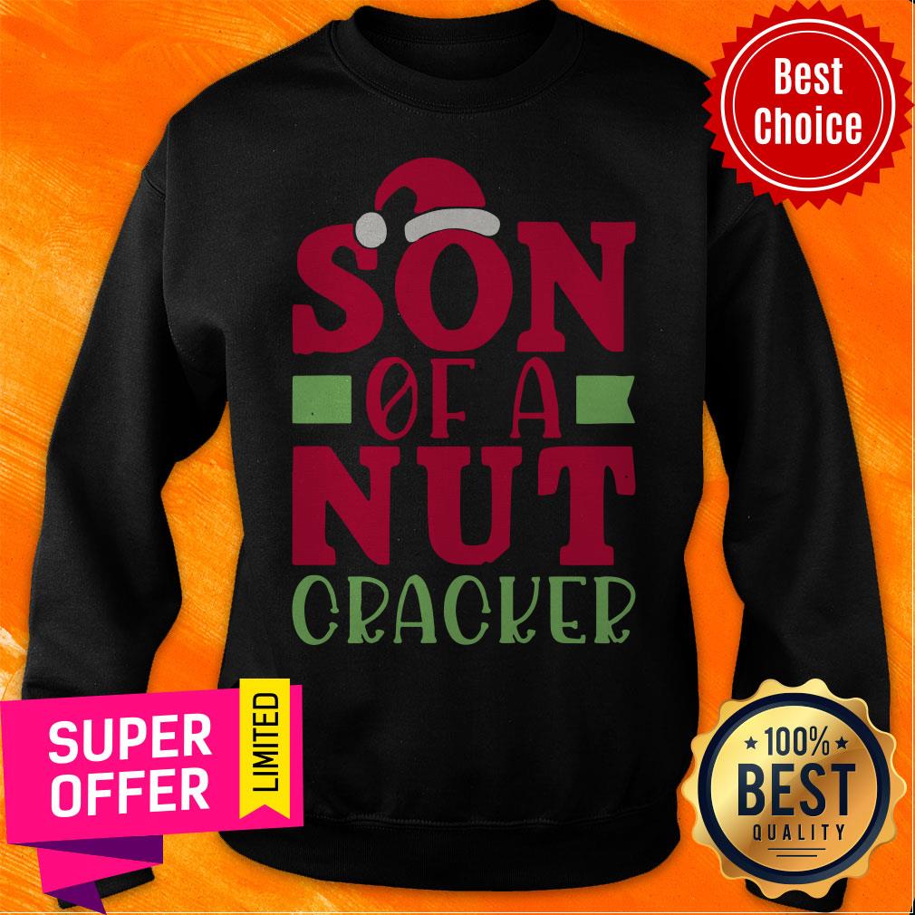 Premium Son of a Nut Cracker Christmas Joke Shirt - Image 2