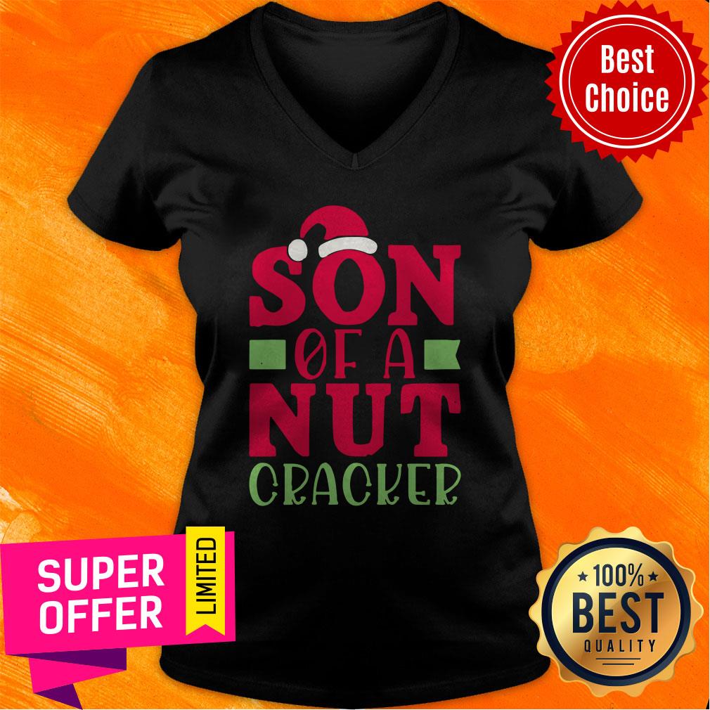 Premium Son of a Nut Cracker Christmas Joke Shirt - Image 4
