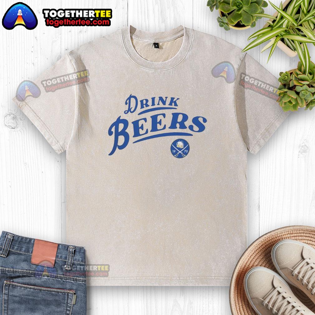 Good Buffalo Sabres Hockey 2026 Drink Beers Curved T-Shirt - Image 6
