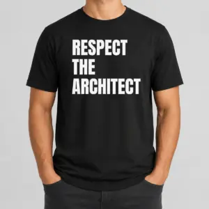 Funny Awesome Respect The Architect Shirt