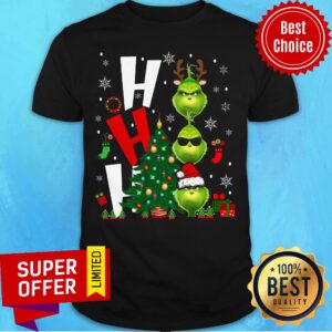 Official The Grinch Ho Ho Ho Christmas Shirt