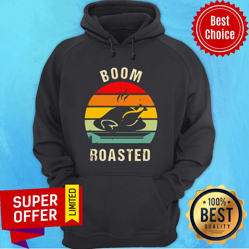 Premium Thanksgiving Boom Roasted Vintage Shirt - Image 2