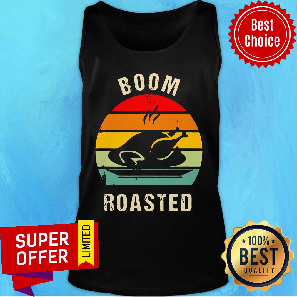Premium Thanksgiving Boom Roasted Vintage Shirt - Image 4