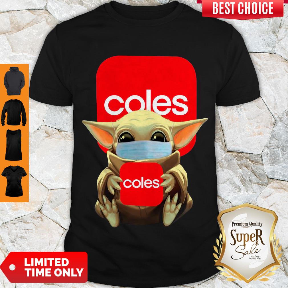 Awesome Baby Yoda Face Mask Hug Coles Shirt