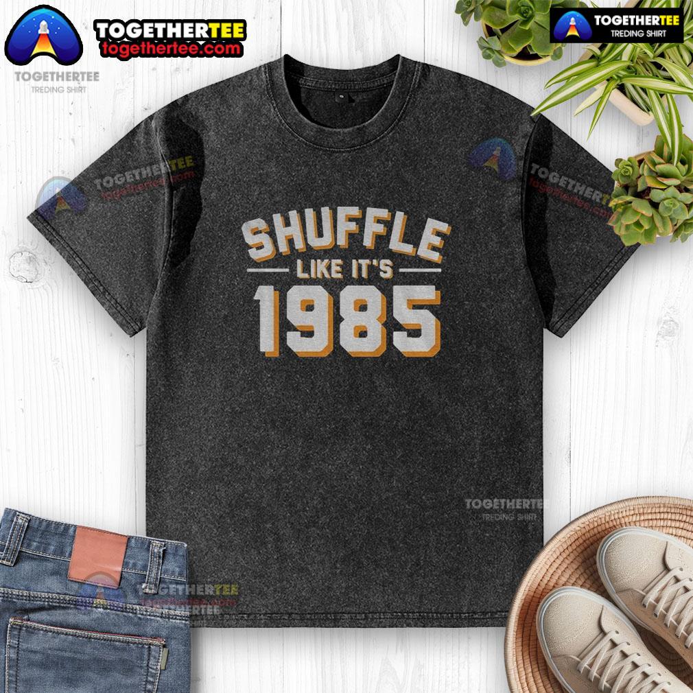 Premium Shuffle Like It's 1985 Chicago Bears T-Shirt - Image 6